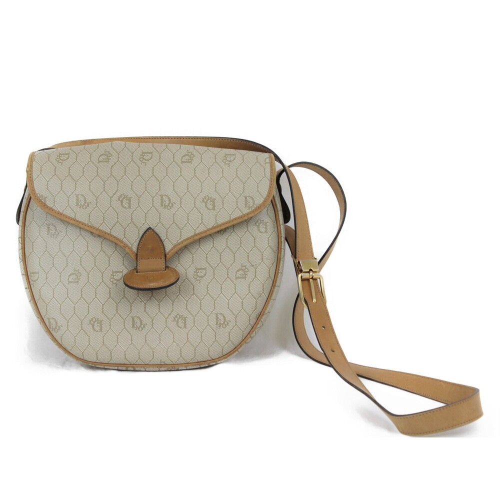 Christian Dior shoulder bag beige